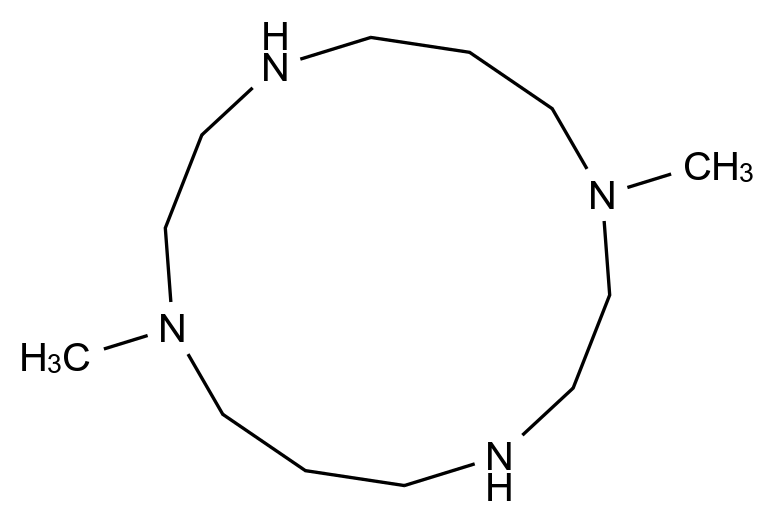 1,8-二甲基-1,4,8,11-四氮杂环十四烷 1,8-Dimethyl-1,4,8,11-tetraazacyclotetradecane
1,8-Dimethylcyclam
214078-92-9 CAS 214078-92-9 结构式 Chemical Structure