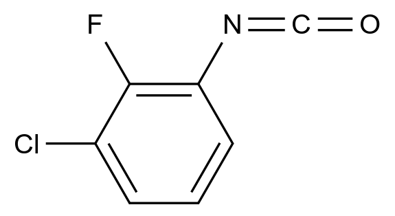 1-chloro-2-fluoro-3-isocyanatobenzene
3-Chloro-2-fluoro-1-isocyanatobenzene
69922-25-4 CAS 69922-25-4 chemical structure