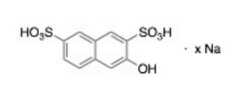 3-羟基-2,7-萘二磺酸钠盐>90% 3-Hydroxy-2,7-naphthalenedisulfonic Acid Sodium Salt > 90% CAS 15883-57-5 结构式 Chemical Structure