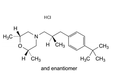 CAS No.:67306-03-0（free base）,阿莫罗芬EP杂质D盐酸盐
