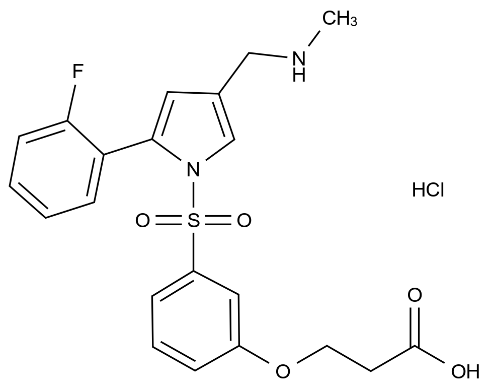 CAS No.:2231094-87-2 (free base),伏诺拉生杂质222盐酸盐