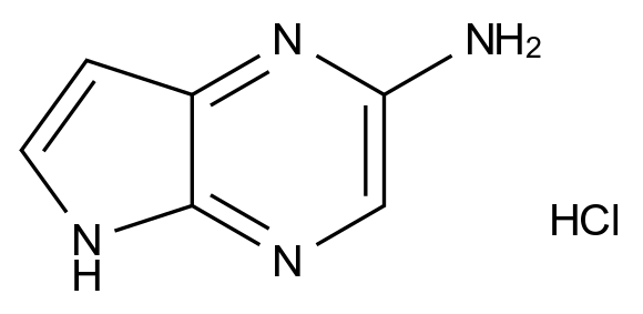 5H-pyrrolo[2,3-b]pyrazin-2-amine Hydrochloride