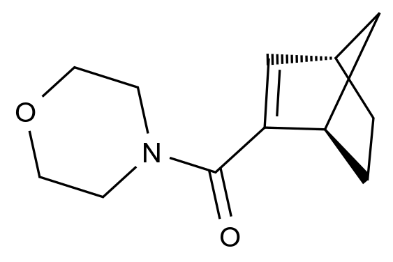  rel-((1R,4S)-Bicyclo[2.2.1]hept-2-en-2-yl)(morpholino)methanone CAS 2230623-54-6 结构式 Chemical Structure
