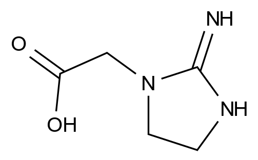 CAS No.:35404-50-3,1-Carboxymethyl-2-iminoimidazolidine
1H-Imidazole-1-acetic acid,5-dihydro-
35404-50-3
Cyclocreatine
NSC-707961
NSC707961