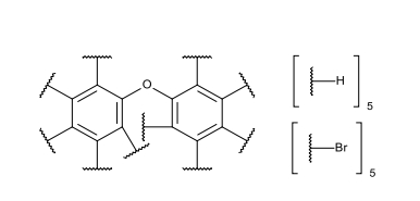 五溴二苯醚（工业级纯度） Pentabromodiphenylether (technical) CAS 32534-81-9 结构式 Chemical Structure