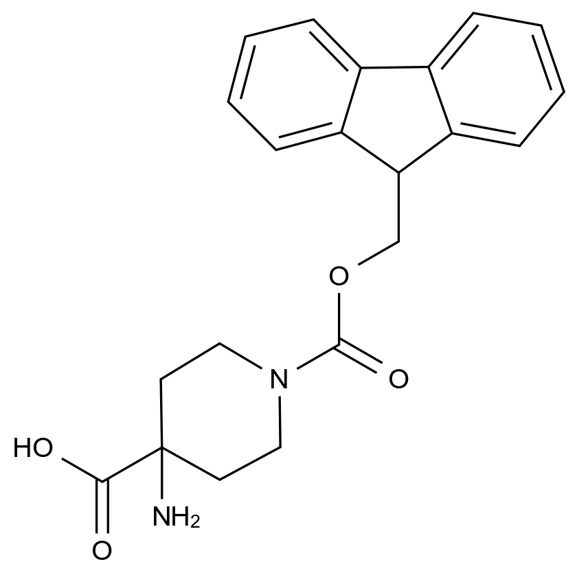 1-(((9H-fluoren-9-yl)methoxy)carbonyl)-4-aminopiperidine-4-carboxylic acid