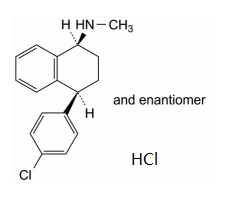 CAS No.:79559-98-1,Sertraline EP Impurity C HCl