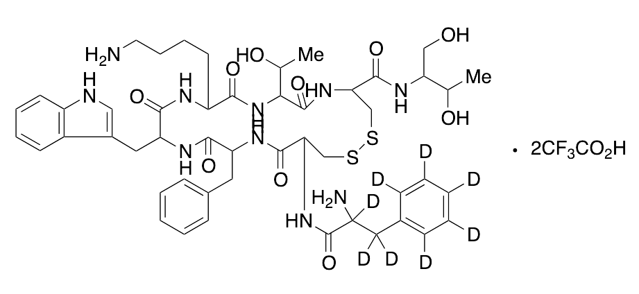 奥曲肽-苯丙氨酸-d8 二三氟乙酸盐