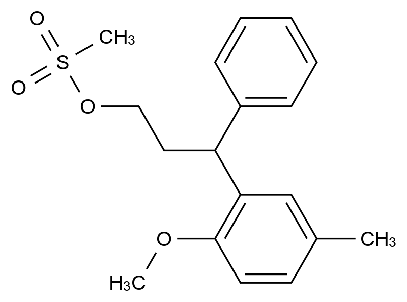 CAS No.:882878-66-2,Tolteridone Mesyl Impurity
