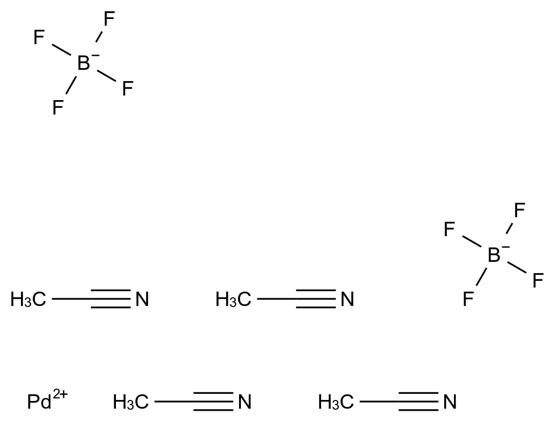 21797-13-7
NSC 307191
Palladium(II) tetrafluoroborate tetraacetonitrile complex
Tetrakis(acetonitrile)palladium(II) tetrafluoroborate CAS 21797-13-7 chemical structure