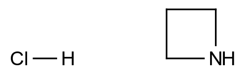 氮杂环丁烷 盐酸盐 1,3-Propylenimine hydrochloride
36520-39-5
Azacyclobutane hydrochloride
Trimethylene imine hydrochloride
azetidine hydrochloride CAS 36520-39-5 结构式 Chemical Structure