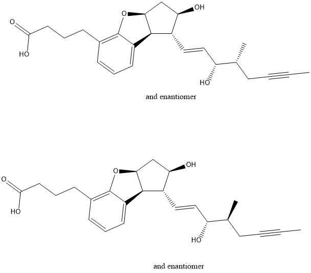 CAS No.:496807-11-5(Sodium Salt),贝前列素(非对映体混合物)