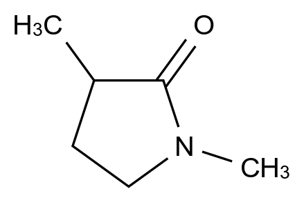 1,3-二甲基吡咯烷-2-酮 1,3-Dimethylpyrrolidin-2-one CAS 19597-07-0 结构式 Chemical Structure