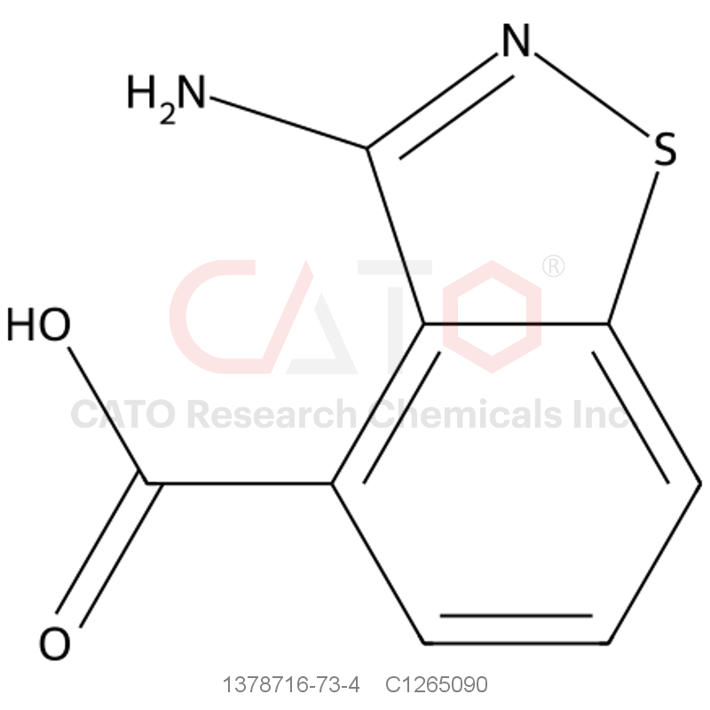 CAS No.:1378716-73-4,3-Aminobenzo[d]isothiazole-4-carboxylic acid