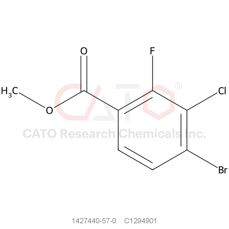 CAS No.:1427440-57-0,Methyl 4-bromo-3-chloro-2-fluorobenzoate