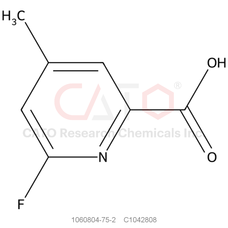 CAS No.:1060804-75-2,6-Fluoro-4-methylpicolinic acid