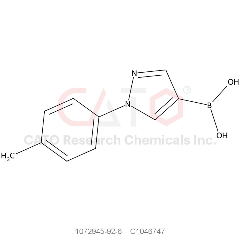 CAS No.:1072945-92-6,(1-(P-tolyl)-1H-pyrazol-4-yl)boronic acid