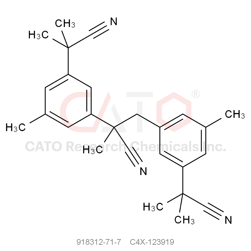 CAS No.:918312-71-7,Anastrozole Impurity 19