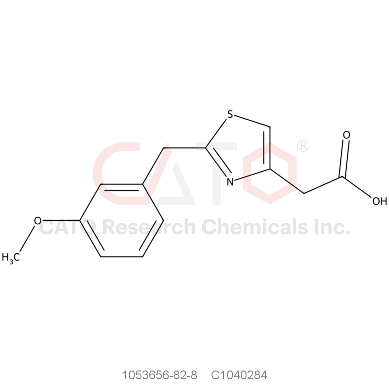 CAS No.:1053656-82-8,2-(2-(3-Methoxybenzyl)thiazol-4-yl)acetic acid
