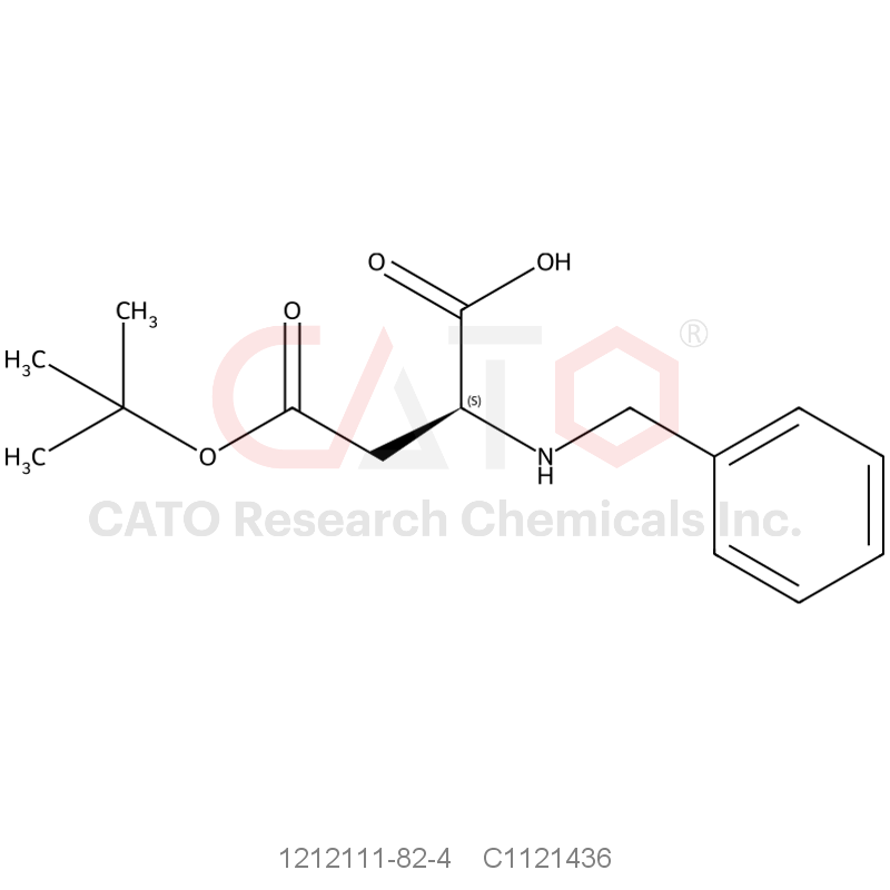 CAS No.:1212111-82-4,(S)-2-(benzylamino)-4-(tert-butoxy)-4-oxobutanoic acid