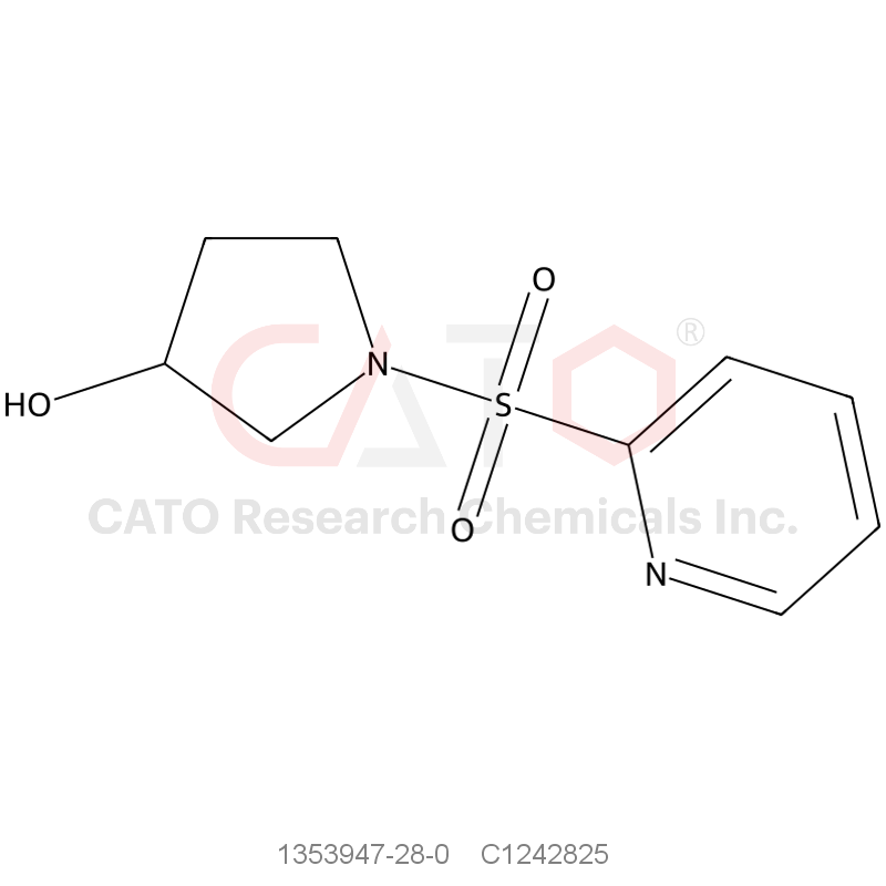 CAS No.:1353947-28-0,1-(Pyridin-2-ylsulfonyl)pyrrolidin-3-ol