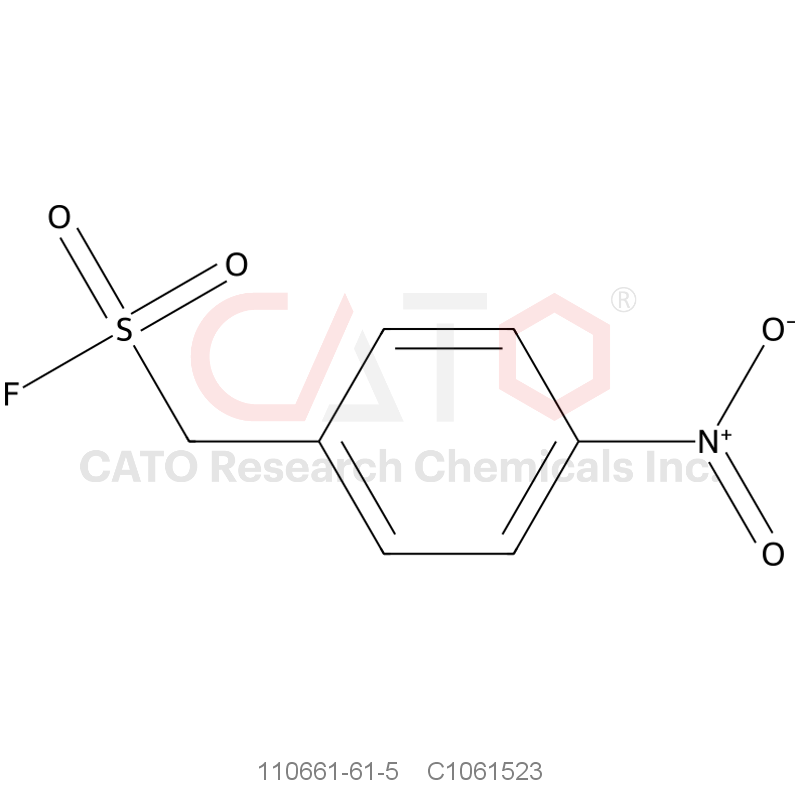 CAS No.:110661-61-5,(4-Nitrophenyl)methanesulfonyl fluoride