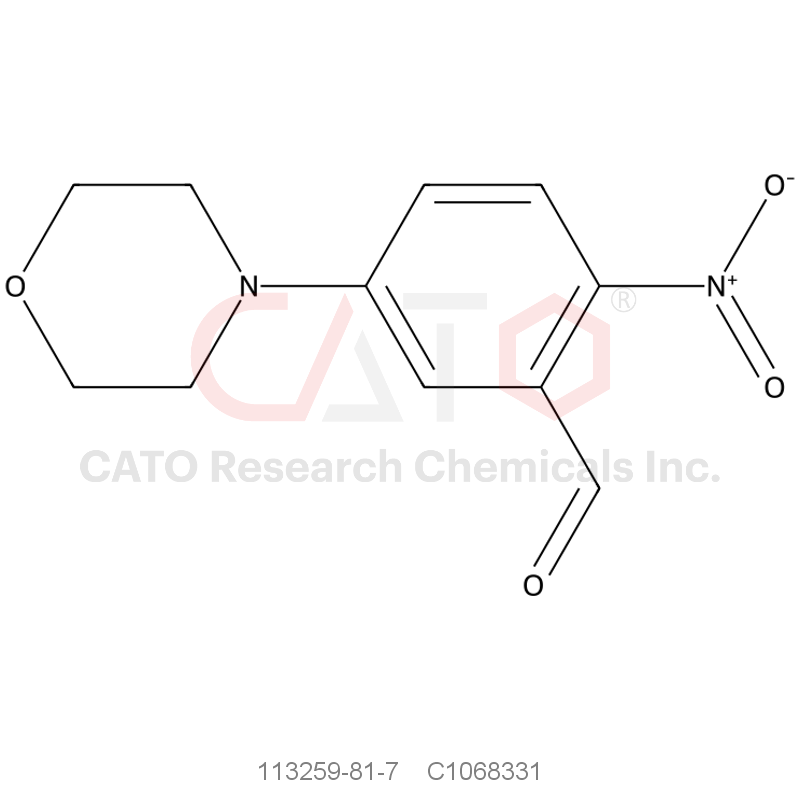 CAS No.:113259-81-7,5-Morpholino-2-nitrobenzaldehyde