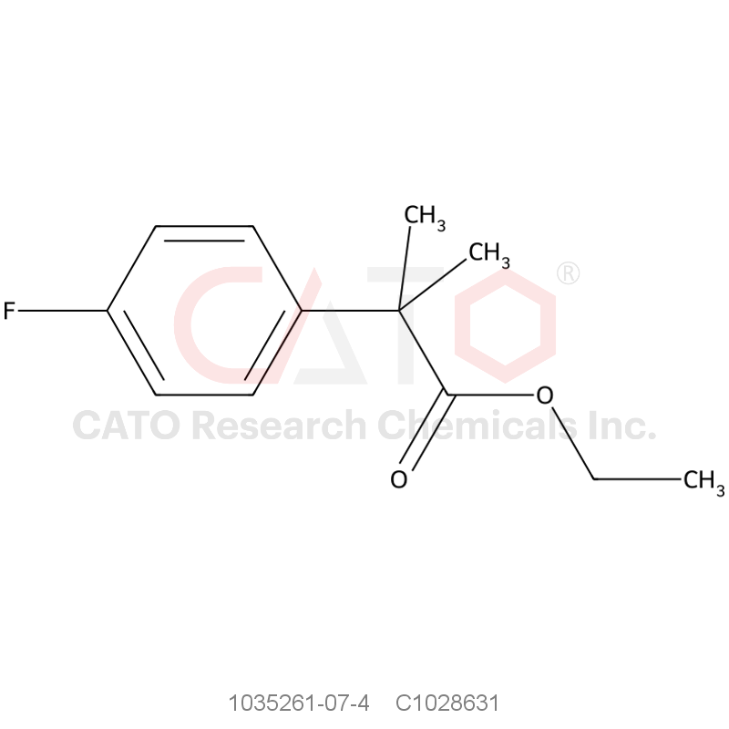 CAS No.:1035261-07-4,Ethyl 2-(4-fluorophenyl)-2-methylpropanoate