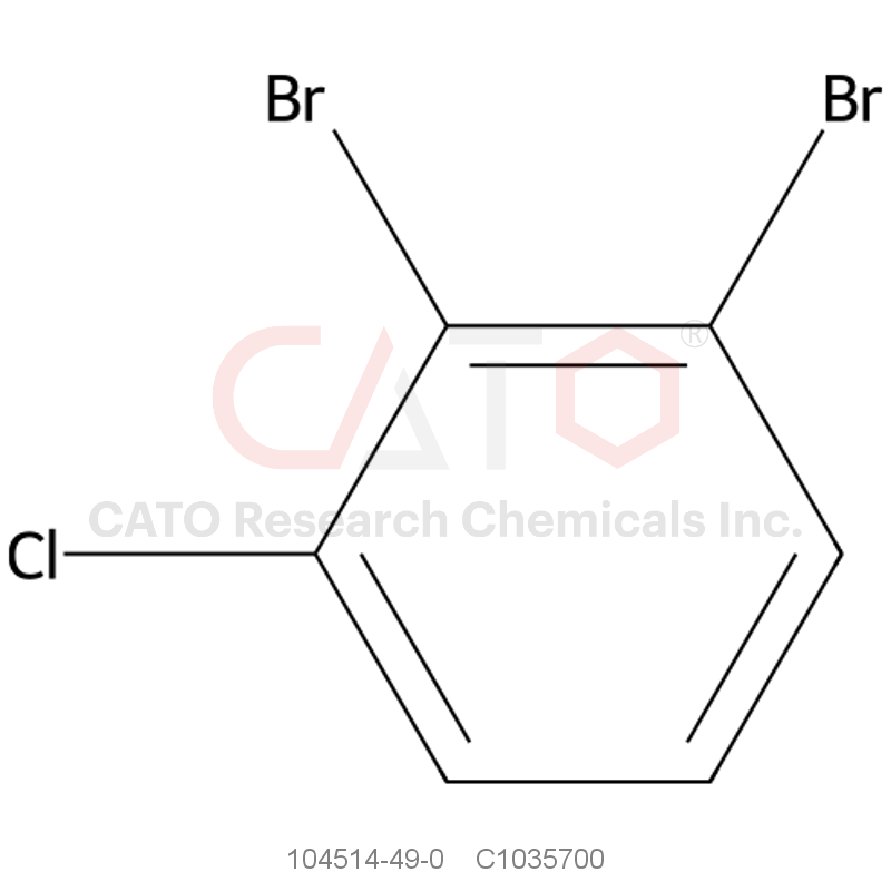 CAS No.:104514-49-0,1,2-Dibromo-3-chlorobenzene