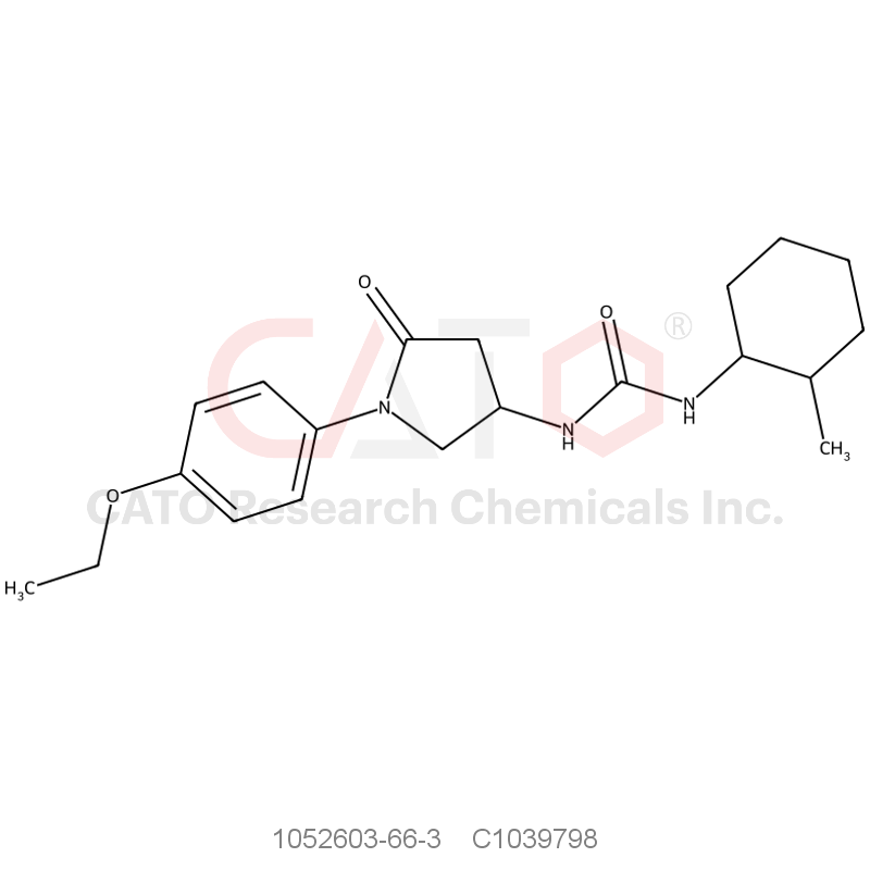 CAS No.:1052603-66-3,1-(1-(4-Ethoxyphenyl)-5-oxopyrrolidin-3-yl)-3-(2-methylcyclohexyl)urea