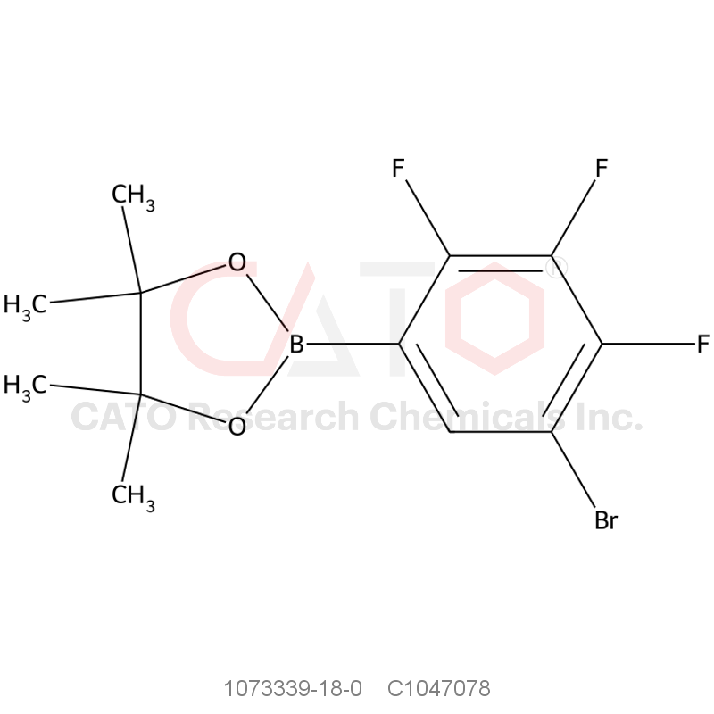 CAS No.:1073339-18-0,2-(5-Bromo-2,3,4-trifluorophenyl)-4,4,5,5-tetramethyl-1,3,2-dioxaborolane