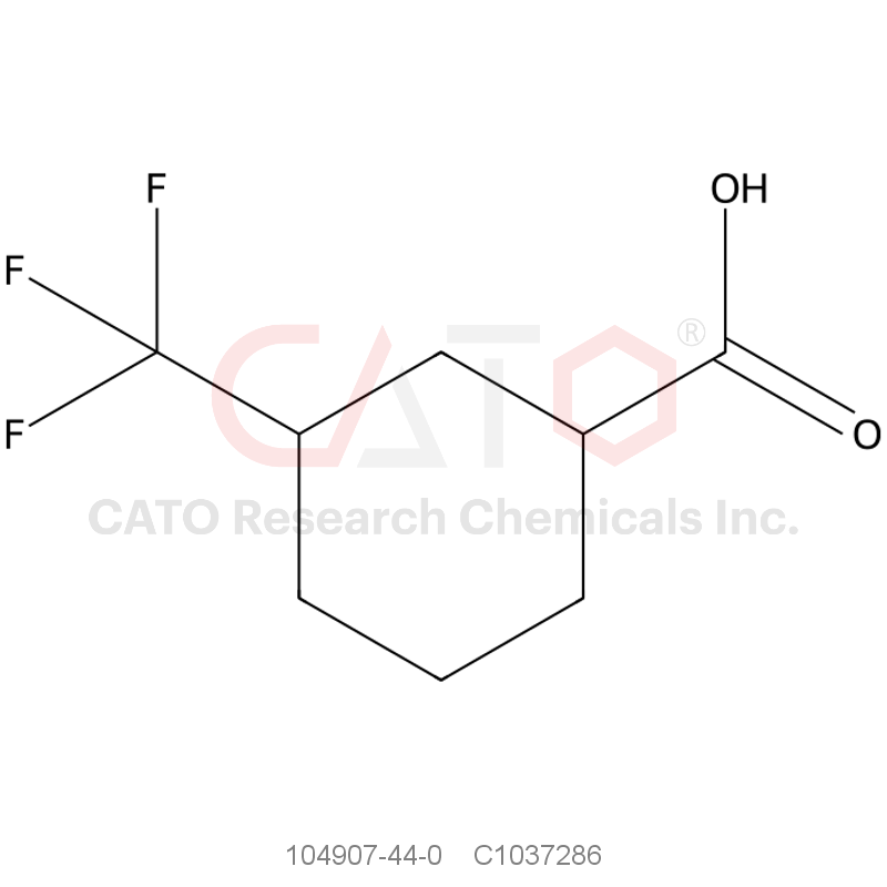 CAS No.:104907-44-0,3-(Trifluoromethyl)cyclohexane-1-carboxylic Acid