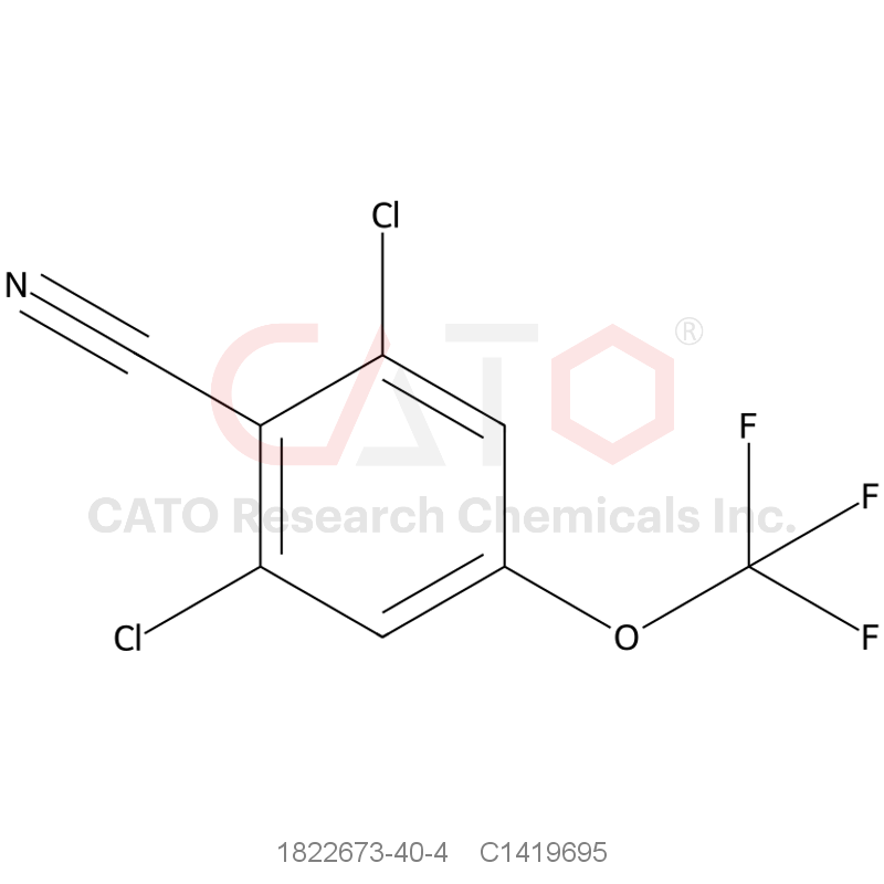 CAS No.:1822673-40-4,2,6-Dichloro-4-(trifluoromethoxy)benzonitrile
