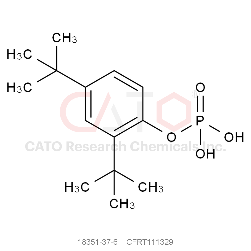 CAS No.:18351-37-6,磷酸单(2,4-二叔丁基苯基)酯
