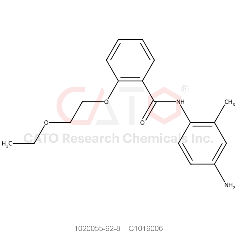 CAS No.:1020055-92-8,N-(4-Amino-2-methylphenyl)-2-(2-ethoxyethoxy)-benzamide
