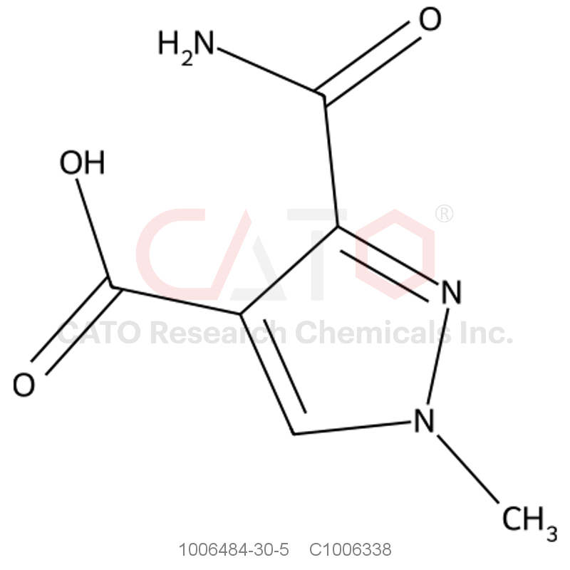 CAS No.:1006484-30-5,3-Carbamoyl-1-methyl-1H-pyrazole-4-carboxylic acid