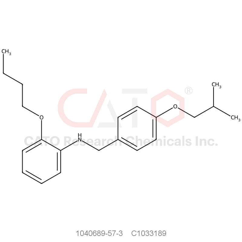 CAS No.:1040689-57-3,2-Butoxy-N-(4-isobutoxybenzyl)aniline