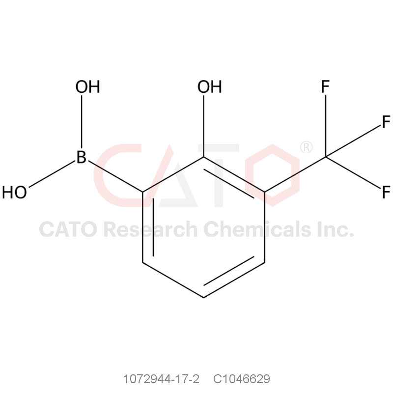 CAS No.:1072944-17-2,(2-Hydroxy-3-(trifluoromethyl)phenyl)boronic acid