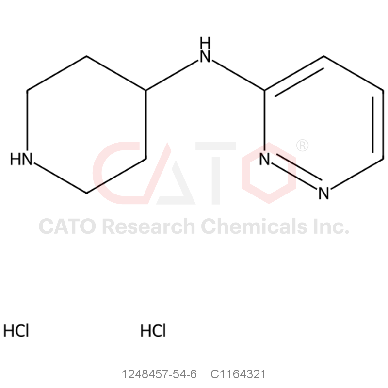 CAS No.:1248457-54-6,N-(piperidin-4-yl)pyridazin-3-amine