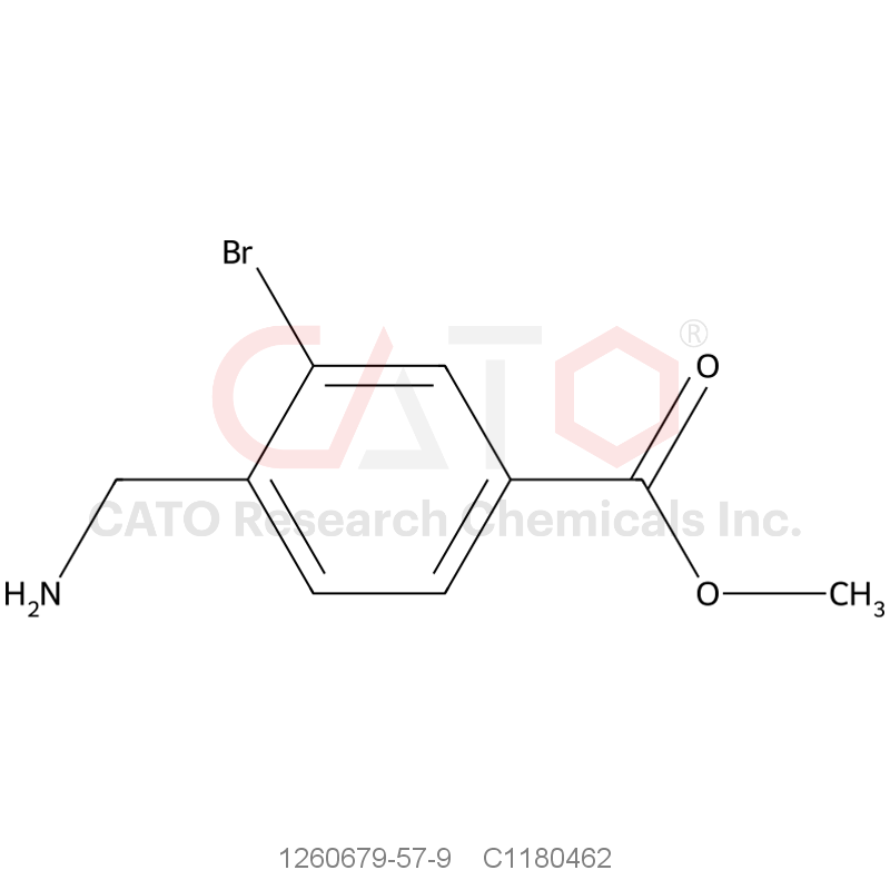 CAS No.:1260679-57-9,methyl 4-(aminomethyl)-3-bromobenzoate