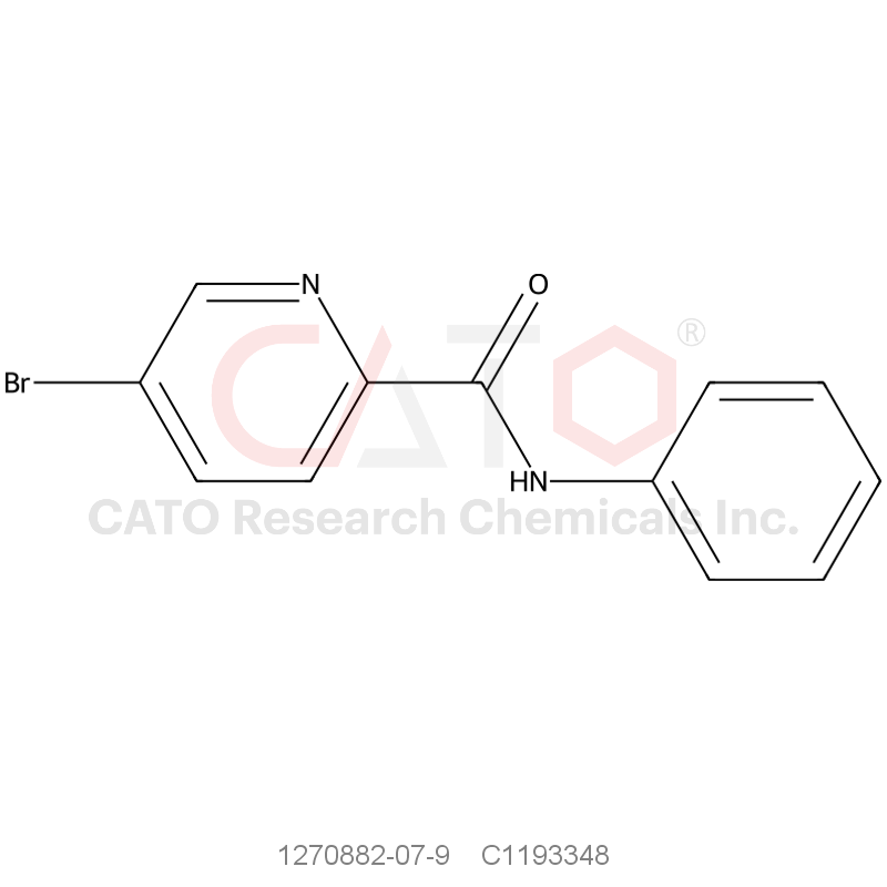 CAS No.:1270882-07-9,5-bromo-N-phenylpyridine-2-carboxamide