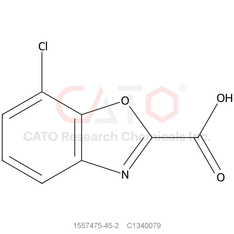 CAS No.:1557475-45-2,7-Chlorobenzo[d]oxazole-2-carboxylic acid