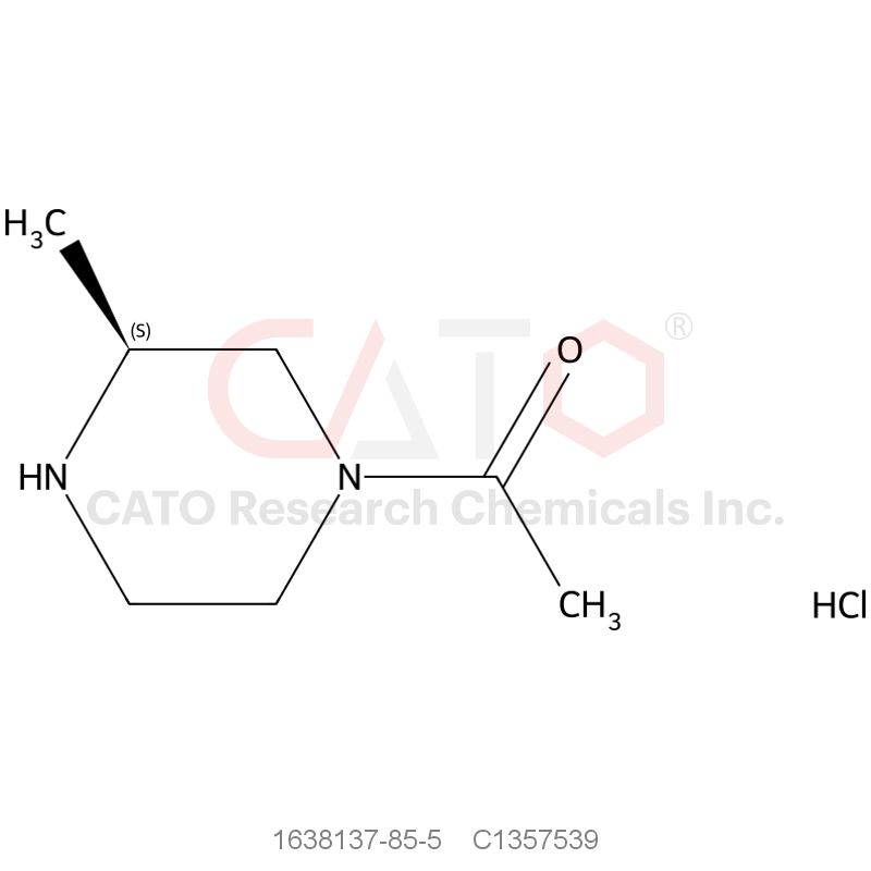 CAS No.:1638137-85-5,(S)-1-(3-Methylpiperazin-1-yl)ethanone hydrochloride