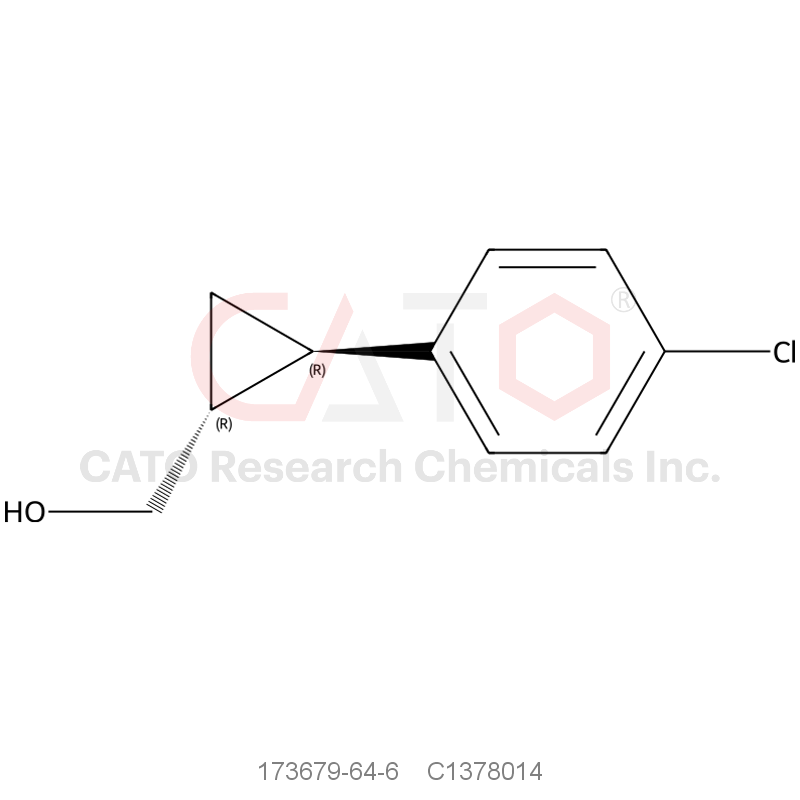 CAS No.:173679-64-6,((1R,2R)-2-(4-Chlorophenyl)cyclopropyl)methanol