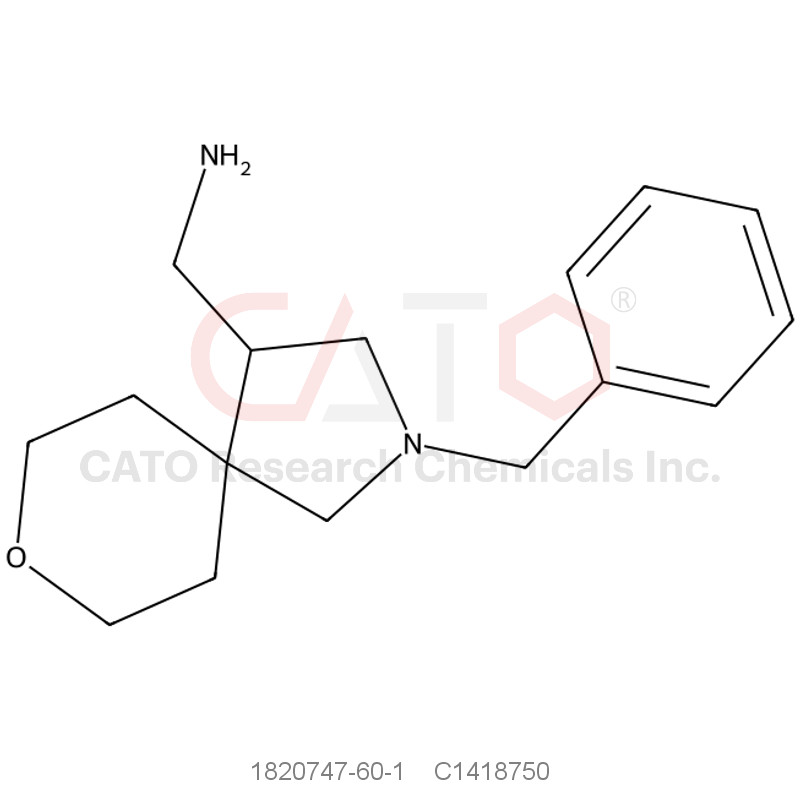 CAS No.:1820747-60-1,{2-benzyl-8-oxa-2-azaspiro[4.5]decan-4-yl}methanamine