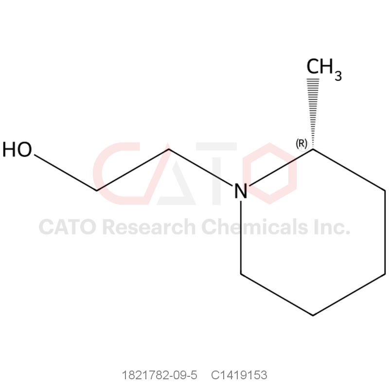 CAS No.:1821782-09-5,(R)-2-(2-Methylpiperidin-1-yl)ethan-1-ol