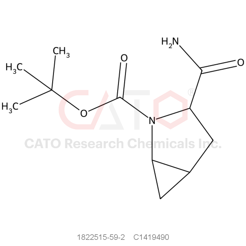 CAS No.:1822515-59-2,Tert-butyl 3-carbamoyl-2-azabicyclo[3.1.0]Hexane-2-carboxylate