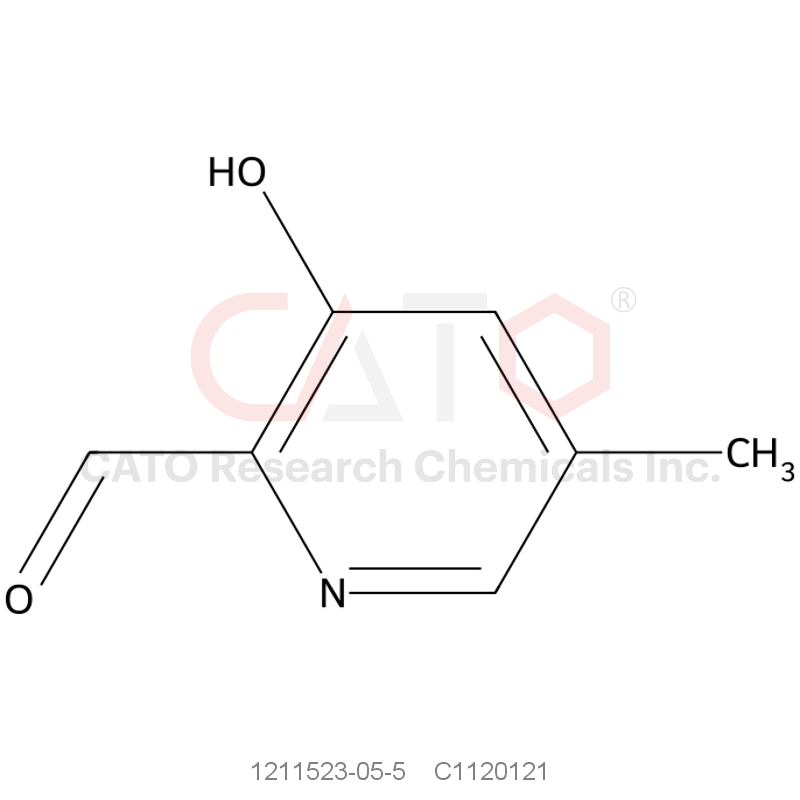 CAS No.:1211523-05-5,3-Hydroxy-5-methylpicolinaldehyde