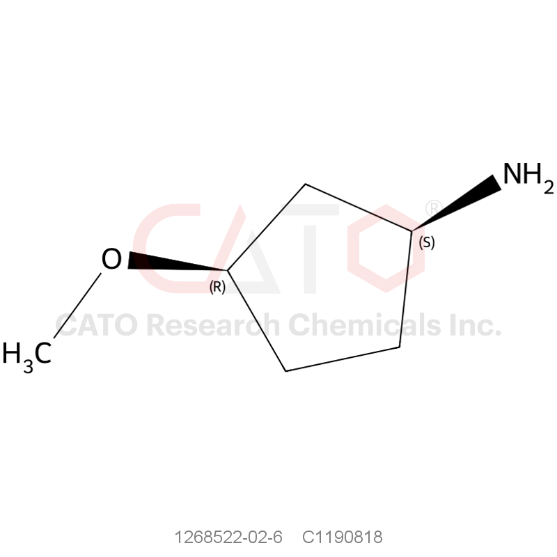 CAS No.:1268522-02-6,cis-3-methoxycyclopentanamine