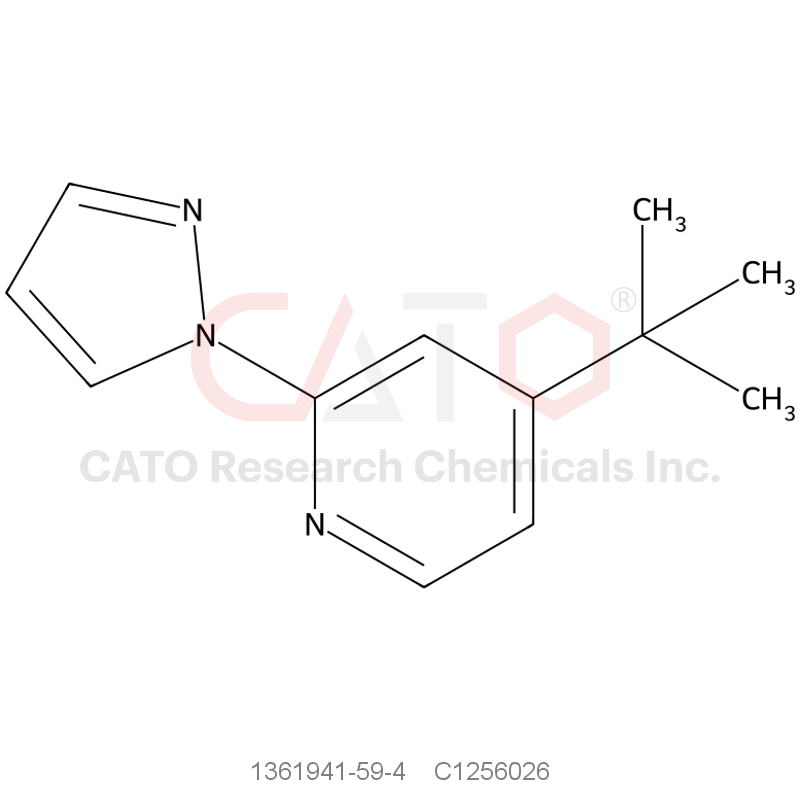 CAS No.:1361941-59-4,4-(tert-Butyl)-2-(1H-pyrazol-1-yl)pyridine